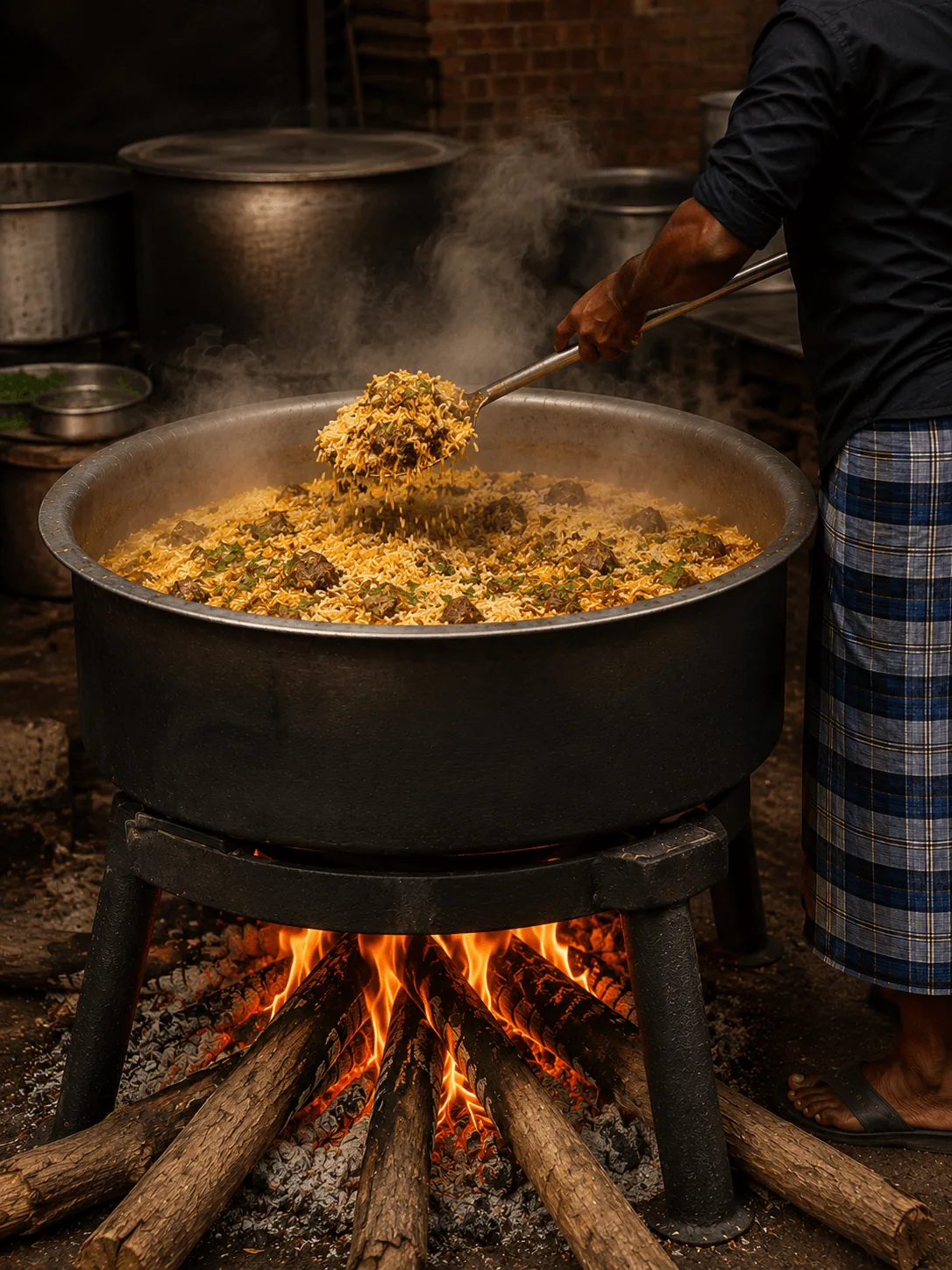 Sealing the dum handi
