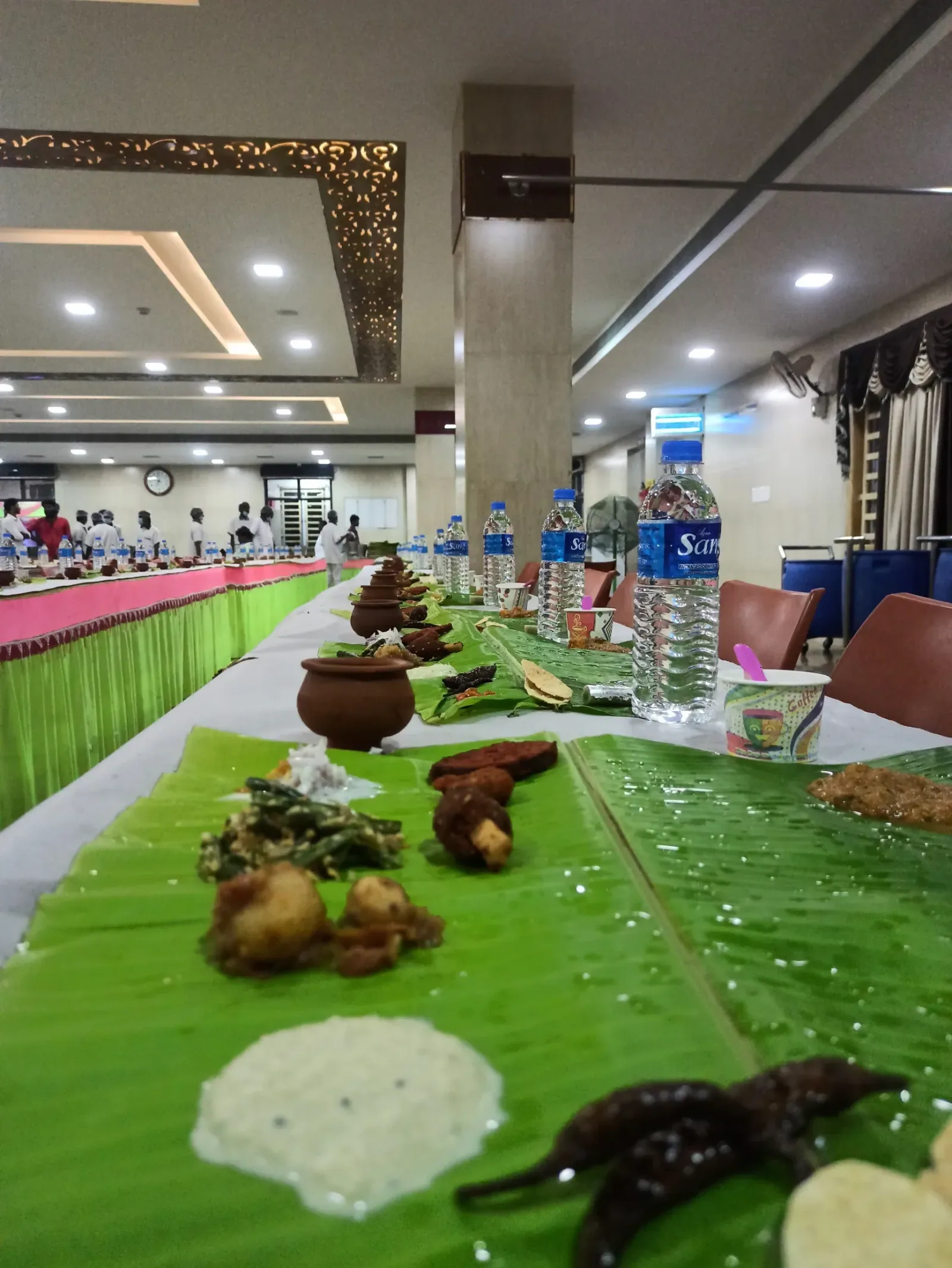 Corporate catering buffet