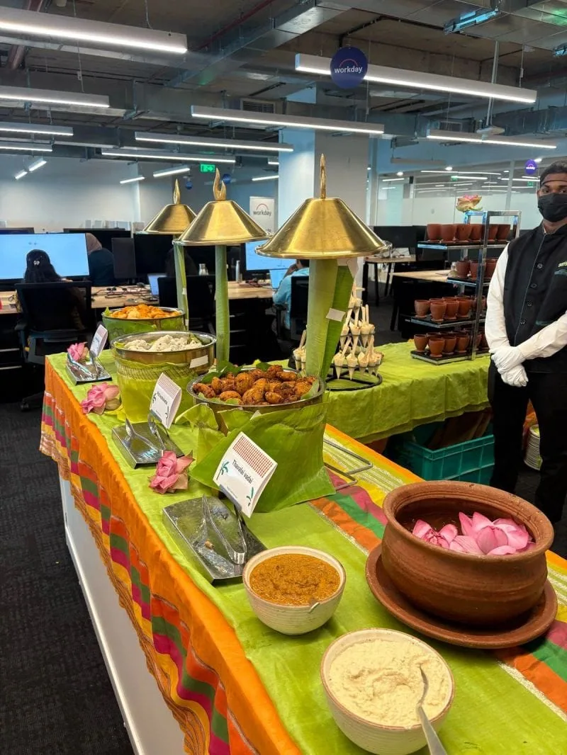 Live biriyani counter